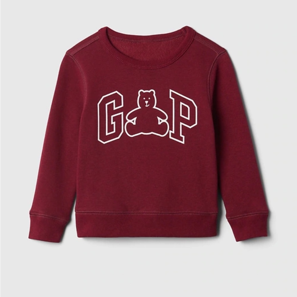 GAP toddler logo graphic sweatshirt